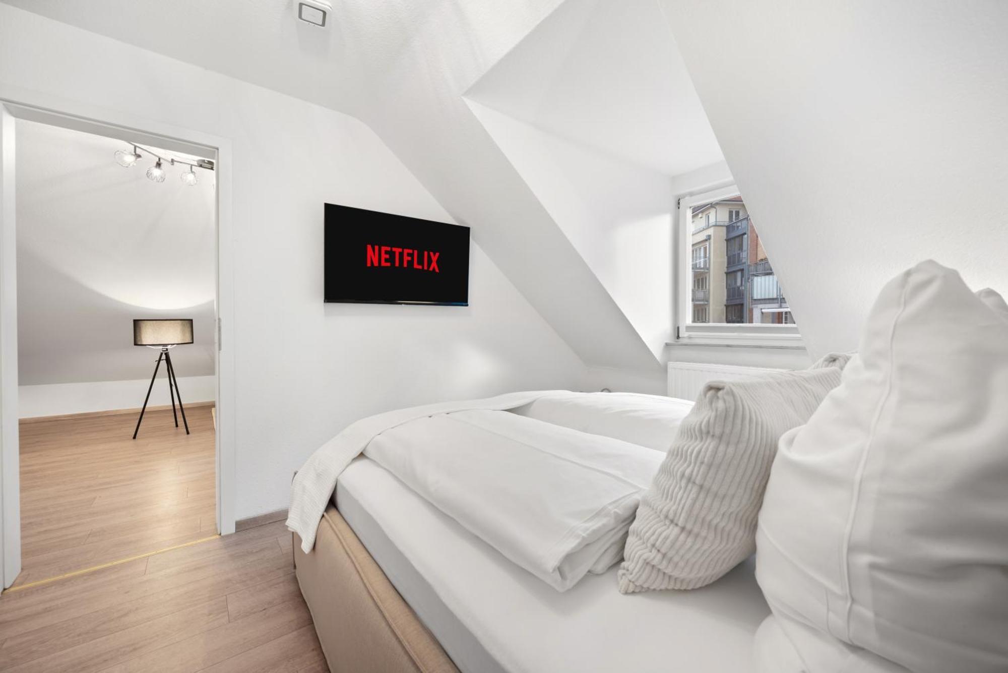 Malu Rooms - Im Stadtzentrum, Smarttv, Netflix, 24H Checkin Ludwigsburg Zewnętrze zdjęcie